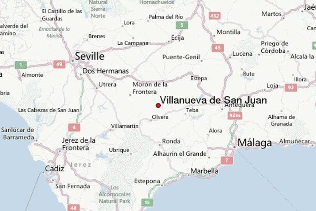 Apartamento Nuevo En Sierra Sur Sevilla Villanueva de San Juan Exteriér fotografie
